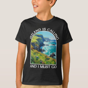 Ierland roept en ik moet gaan St. Patrick's Day T-shirt