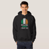 Ierland Roept Ik Moet Gaan Ierse Erfgoed Wortels Hoodie (Voorkant volledig)