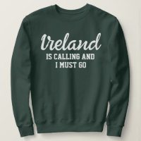 Ierland roept me op weg te gaan