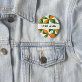 Ierland Ronde Button 5,7 Cm (In situ)