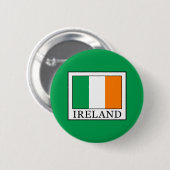 Ierland Ronde Button 5,7 Cm (Voorkant /achterkant)