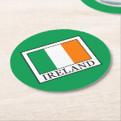 Ierland Ronde Kartonnen Onderzetter (Gebogen)