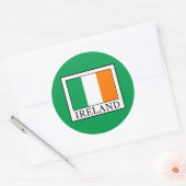Ierland Ronde Sticker (Envelop)