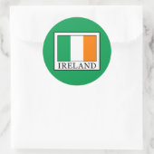 Ierland Ronde Sticker (Tas)