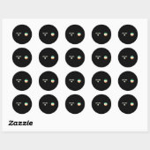 Ierland ronde sticker (Vel)