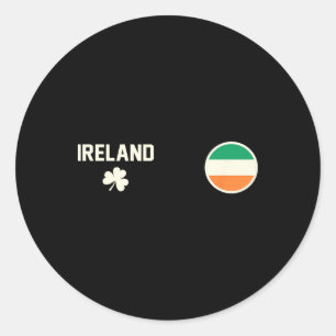Ierland ronde sticker