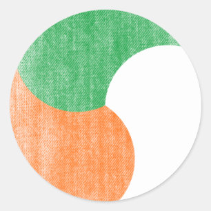 IERLAND RONDE STICKER