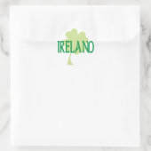 Ierland Ronde Sticker (Tas)