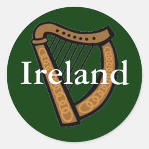 Ierland Ronde Sticker