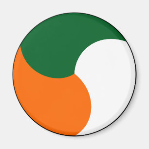 Ierland rondel land vlag symbool militair leger magneet