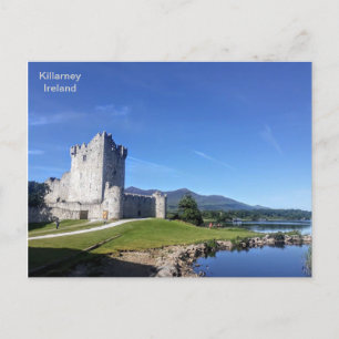 Ierland, Ross Castle, Killarney, Co. Kerry Briefkaart