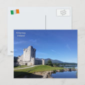 Ierland, Ross Castle, Killarney, Co. Kerry Briefkaart (Voorkant / Achterkant)