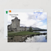 Ierland, Ross Castle, Killarney, Kerry (a) Briefkaart (Voorkant / Achterkant)