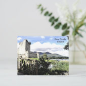 Ierland, Ross Castle, Killarney, Kerry, Briefkaart (Staand voorkant)