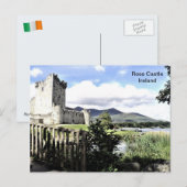 Ierland, Ross Castle, Killarney, Kerry, Briefkaart (Voorkant / Achterkant)