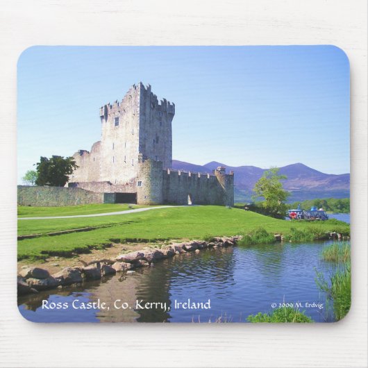 Ierland: Ross Castle Mousepad Muismat (Voorkant)