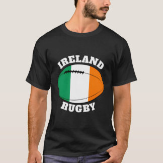 Ierland Rugby Ball Vlag Ierse Rugby Fans 2020 T-shirt