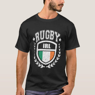 Ierland Rugby Gear Ierse vlag Sport T-shirt