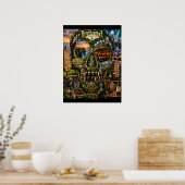 Ierland Schedel Art Print | State of Mind (Keuken)