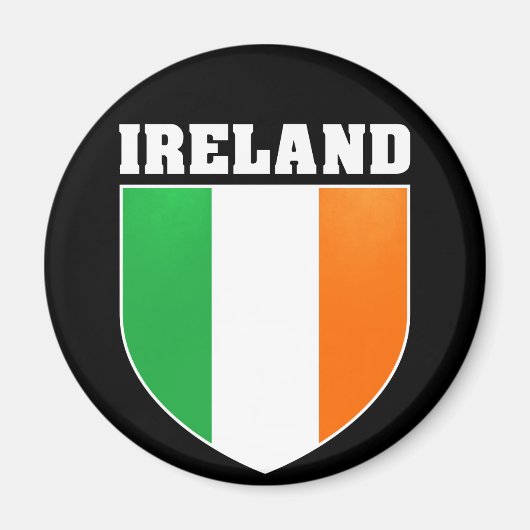 Ierland schildmagneet magneet (Voorkant)