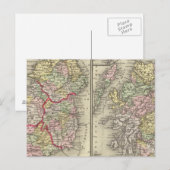 Ierland, Schotland Briefkaart (Voorkant / Achterkant)
