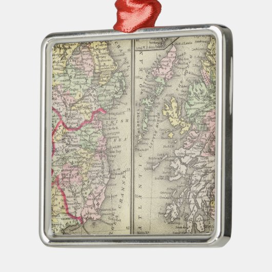 Ierland, Schotland Metalen Ornament (Links)