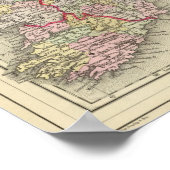 Ierland, Schotland Poster (Hoek)