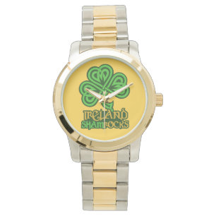 Ierland Shamrock aangepaste horloges