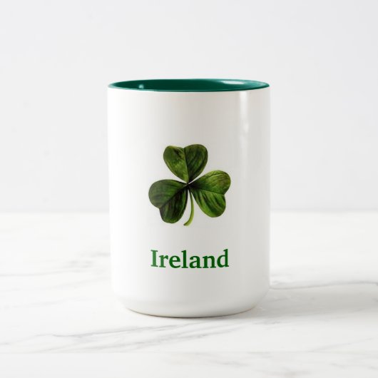 Ierland Shamrock - Coffee Mok (groot) (Center)