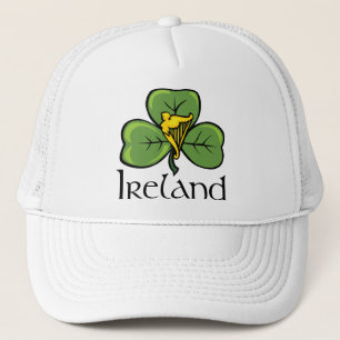 Ierland Shamrock en Harp Trucker Pet