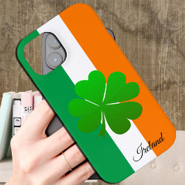 Ierland & Shamrock, Ierse mode van de vlag / sport iPhone 15 Case