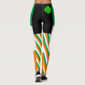 Ierland & Shamrock, Ierse mode van de vlag / sport Leggings (Achterkant)