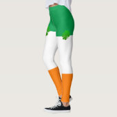 Ierland & Shamrock, Ierse mode van de vlag / sport Leggings (Links)
