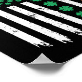 Ierland Shamrock Irish Shamrock American Poster (Hoek)