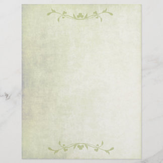 ierland shamrock letterhead