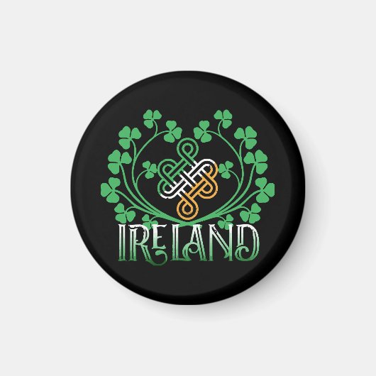 IERLAND SHAMROCK MAGNEET (Voorkant)