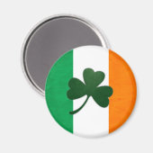 Ierland Shamrock Magnet (Voorkant / Achterkant)