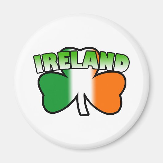Ierland Shamrock Magnet (Voorkant)