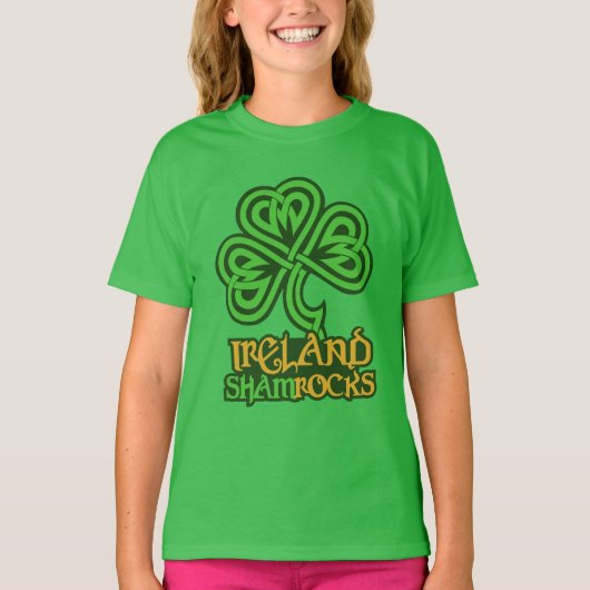 Ierland shirt - kies stijl & kleur (Voorkant)
