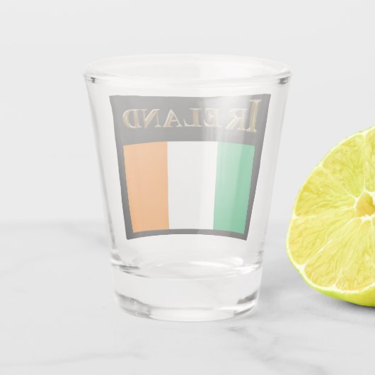 IERLAND SHOT GLAS (Achterkant)