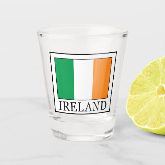 Ierland Shot Glas (Voorkant)