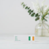 Ierland - Skinny Mini Visitekaartje (Staand voorkant)