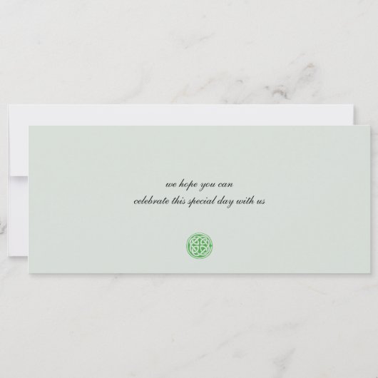 Ierland St Brigid's Cross Instapass Save The Date (Achterkant)