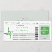 Ierland St Brigid's Kruis Huwelijks Instapkaart Save The Date (Voorkant / Achterkant)