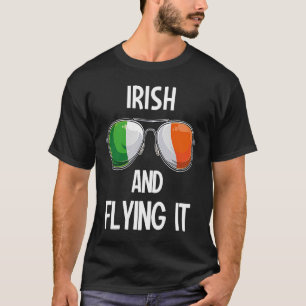 Ierland St Patrick's Day Party Irish and Flying T-shirt