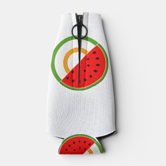 IERLAND STAAT MET PALESTINA - Watermeloen Flesjeskoeler (Achterkant)