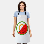 IERLAND STAAT MET PALESTINA - Watermeloen Schort (Gedragen)