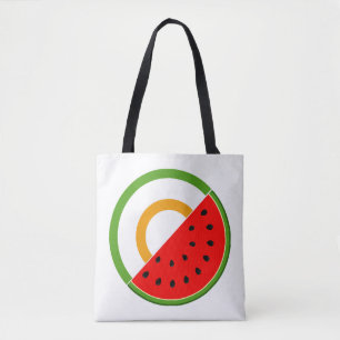 IERLAND STAAT MET PALESTINA - Watermeloen Tote Bag