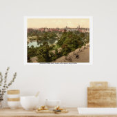 Ierland - Stephens Green Park c1900, Dublin Poster (Keuken)