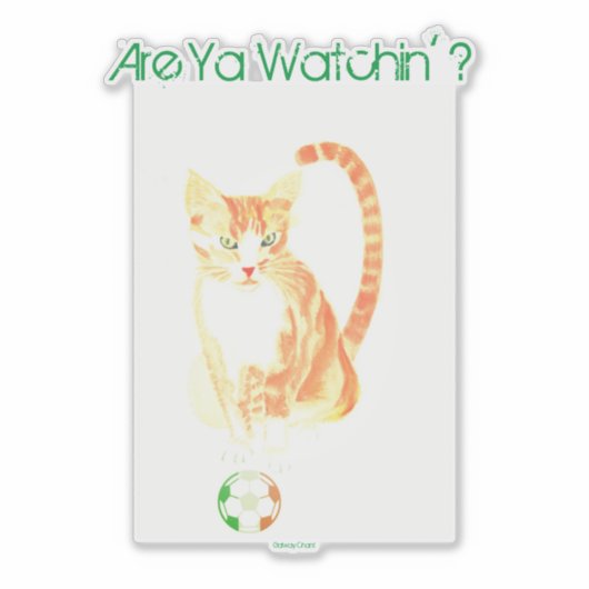 Ierland Sticker (Voorkant)